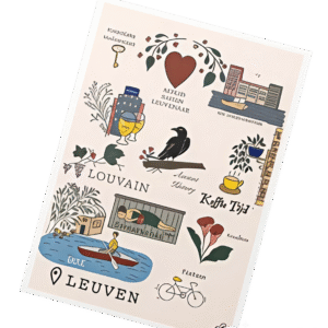 postcard leuven